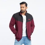 Jacket Maroon & Black