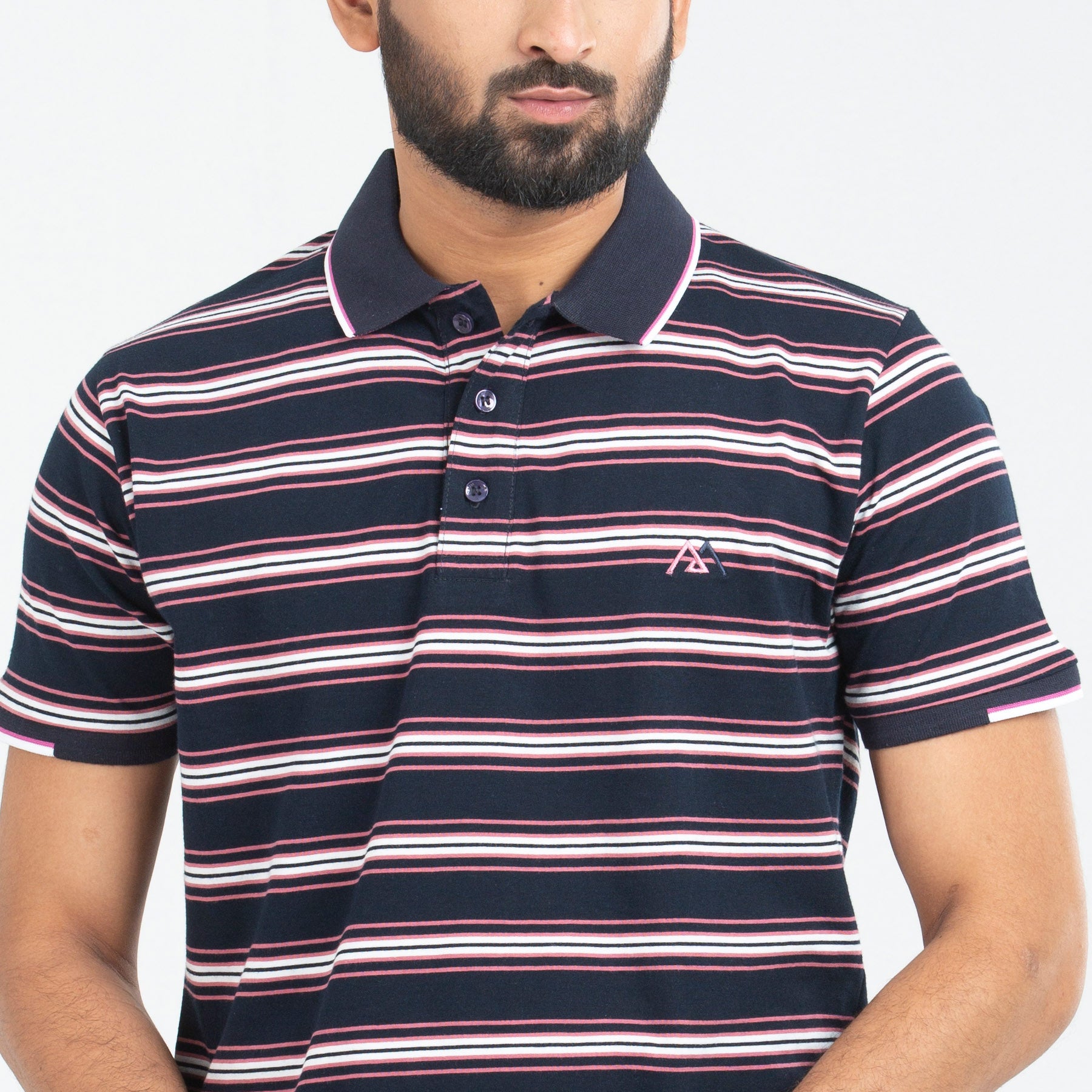 Polo Shirt for Men | Navy Stripe polo