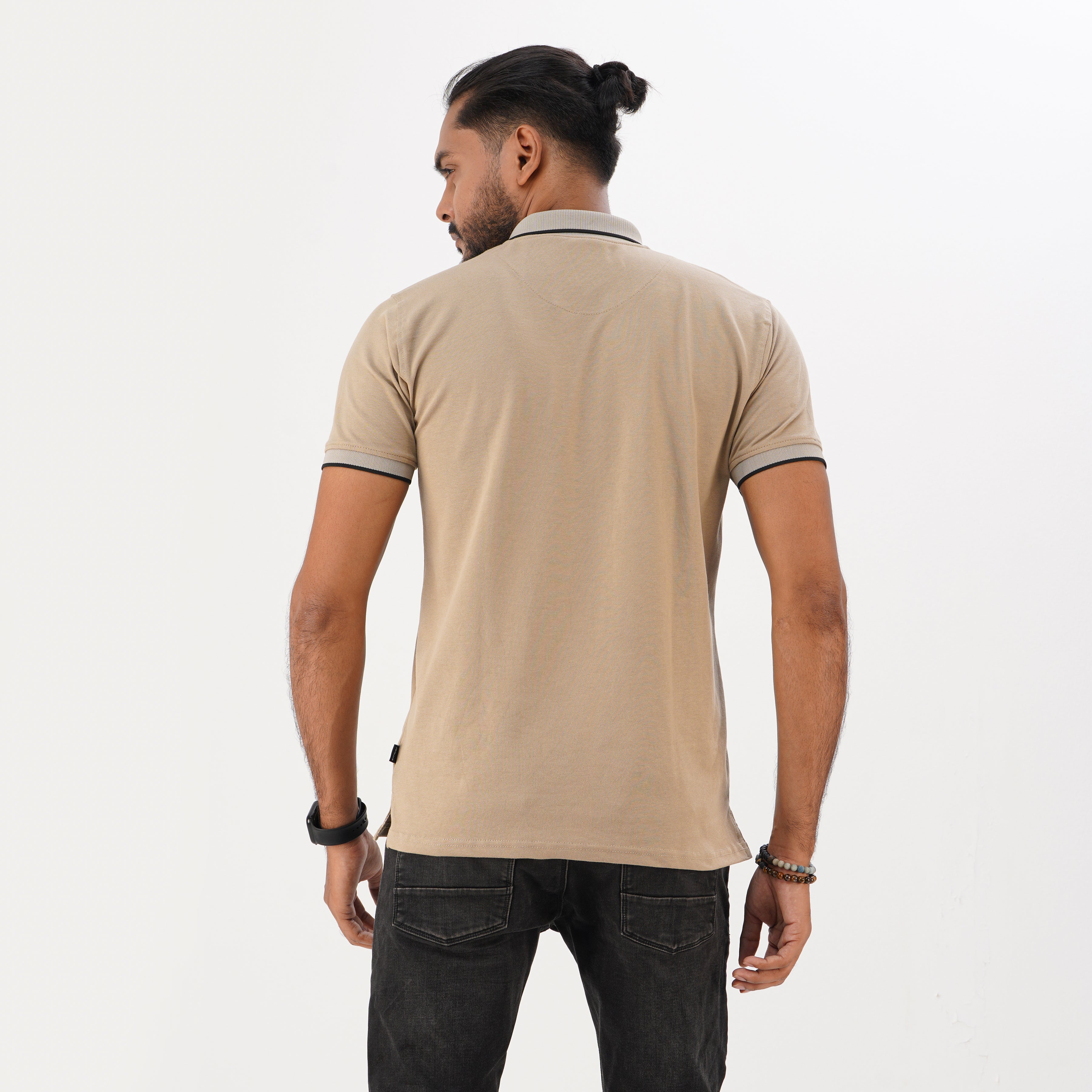 Polo Shirt for Men | Solid Biscuit Polo