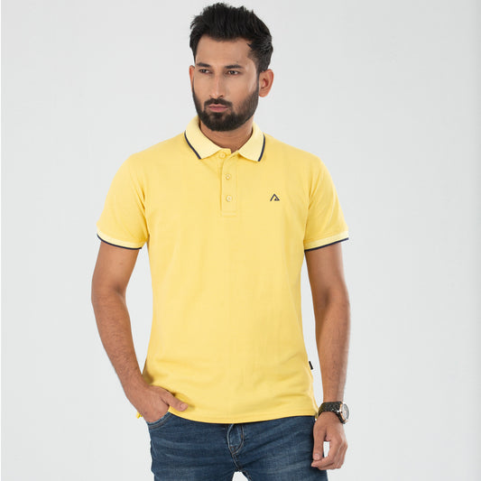  View details for Polo Shirt for Men | Solid Yellow Color Polo Shirt for Men | Solid Yellow Color