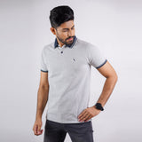 Polo Shirt for Men | Ash Solid Polo For Men