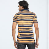 Polo Shirt for Men | Orange Stripe polo