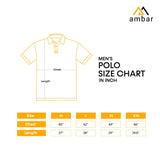 Polo Shirt for Men | Deep Ash Self Stripe Polo For Men