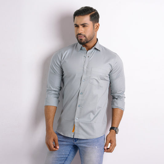 Olive Fit Shirt For Men