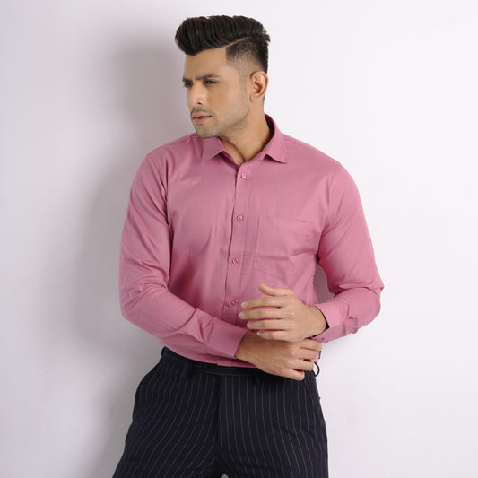 Pink Fit Shirt For Men