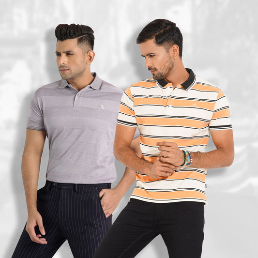 Polo Stripe Combo for men