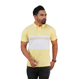 Polo Shirt for Men  Yellow Stripe